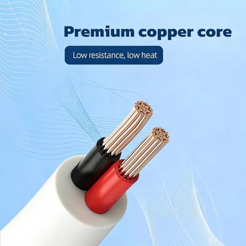 Image of Water Flosser Charger, Compatible with COSLUS, Aquasonic, Oralfree, Nicwell.Nicefeel, MOSPRO, Zerhunt, Tovendor, Hangsun, Cremax, Oral, Fairywill lrrigators (White)