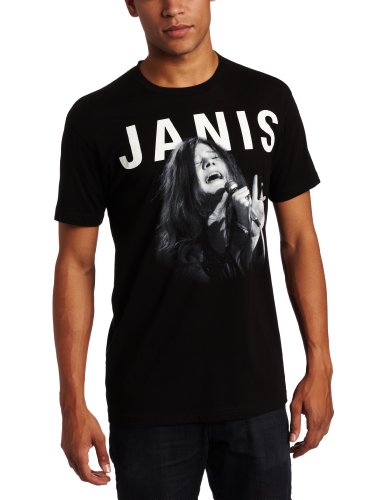 Bravado Next Level Men's Janis Joplin Singing T-Shirt
