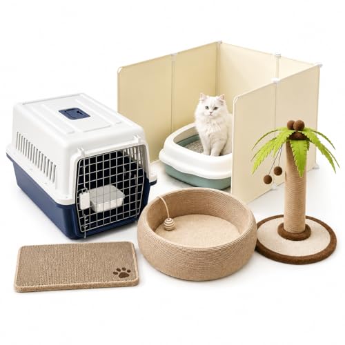 Kit de inicio con rascador para gatos 5 piezas miniatura 1