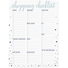 Graphique Large Magnetic Notepad, Shopping Checklist 150 Sheets, 6 x 8 Shopping Checklist, Sticks to Any Magnetic Surface, Perfect for Shopping and Grocery Lists, Makes a Great Gift