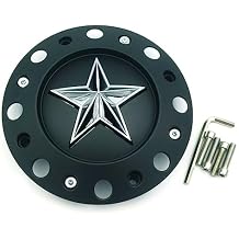 Wheel Center Cap KMC XD Series Rockstar Wheel Hub Cap 1001775 Matte Black 1PC