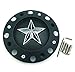 Wheel Center Cap KMC XD Series Rockstar Wheel Hub Cap 1001775 Matte Black 4PCS