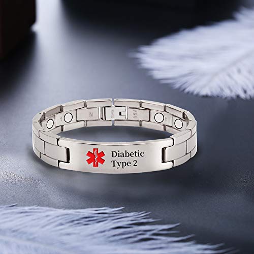 Bracelet Apixaban gravable pour securiser votre quotidien avec style