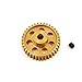 HobbyStar 48DP Pinion Gear, 37T, Hard-Anodized Aluminum