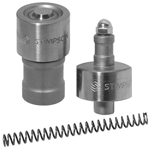 Stimpson SPGW3TSET Self-Piercing Grommet and Washer Machine Tools for #3 Set (for Stimpson 405 Bench Press)