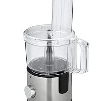 WMF Kult X Edition Küchenmaschine Zerkleinerer mit 5 Zubehör-Scheiben, Knetmesser, Stopfen, Edelstahl-Messer, Behälter 2,0l, 500 W – Ansicht 6