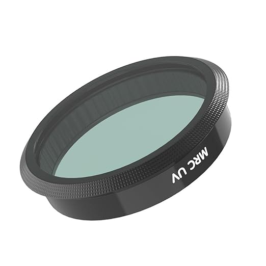 SAZ DEKOR Waterproof Sports Camera Lens Protective Filter for D.J.I Osmo Action Uv