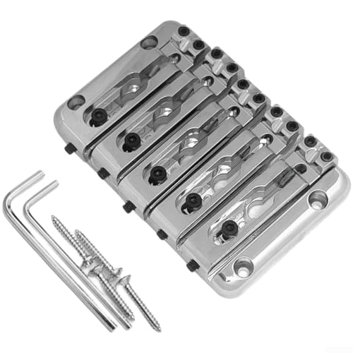 Chevalet basse 5 cordes haut de gamme doré avec selles séparées de 15mm