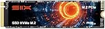 SIX NVME M.2 SSD PCIe 4.0-1TB m.2 2280 ssd, Read UP to 7350MB/s 1TB for Gaming PS5 Memory Storage Expansion with Heatsink, Internal Solid State Hard Drive PCIe gen 4x4 Nvme for Laptop Desktop pc