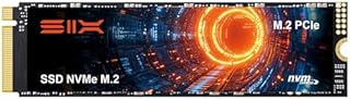 SIX NVME M.2 SSD PCIe 4.0-1TB m.2 2280 ssd, Read UP to 7350MB/s 1TB for Gaming PS5 Memory Storage Expansion with Heatsink, Internal Solid State Hard Drive PCIe gen 4x4 Nvme for Laptop Desktop pc