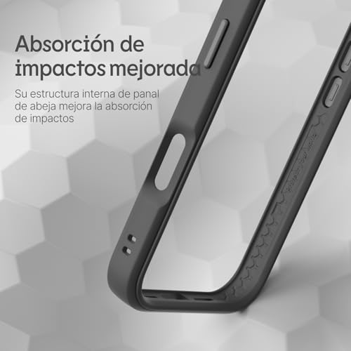 Funda Bumper iPhone 16 Pro RhinoShield CrashGuard en Color Negro 3