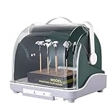 ★ Conception conviviale : nous comprenons l'importance d'un fonctionnement pratique. La cabine de pulvérisation est dotée d'un couvercle à charnière incurvé à 90 degrés qui s'ouvre et se ferme sans effort. Cette conception facilite non seulement l'accès aux objets, mais rend également le processus de fonctionnement facile et efficace.