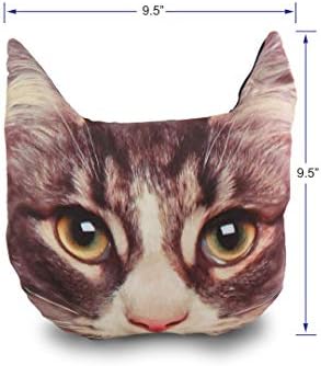 Amazon.com: Daiso Japan Cat Pet Face Car Neck Pillow Head Rest Pad 