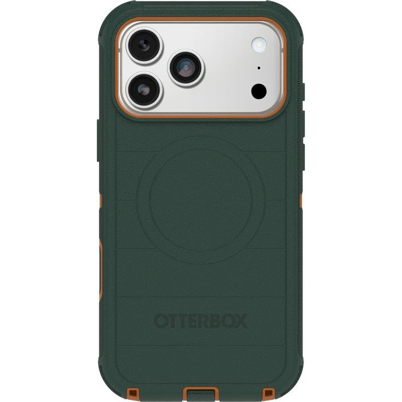 Coque iPhone 17 Pro Max Protection Anti-Chute Durable OtterBox Verte MagSafe - 4