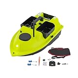 52W Barco Teledirigido Dos Motores 390 Barco de Cebo 99 Puntos de...