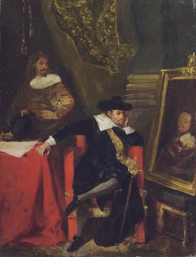 Peinture Murale Delacroix au château de Windsor Créez une Galerie d'Art dans votre Salon