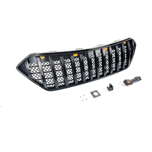 Calandre Santa Fe IX45 accessoires ABS de finition supérieure capot avant