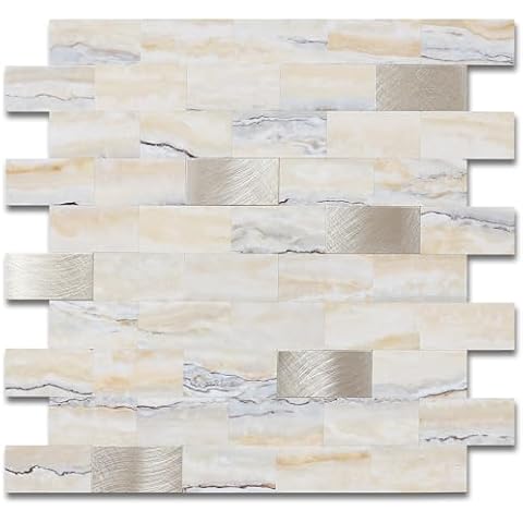 BeNice Waterproof Mosaic Tile Stickers Cover