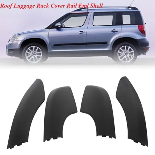 Fixation de barres de toit Skoda Yeti cache de protection contre infiltration eau