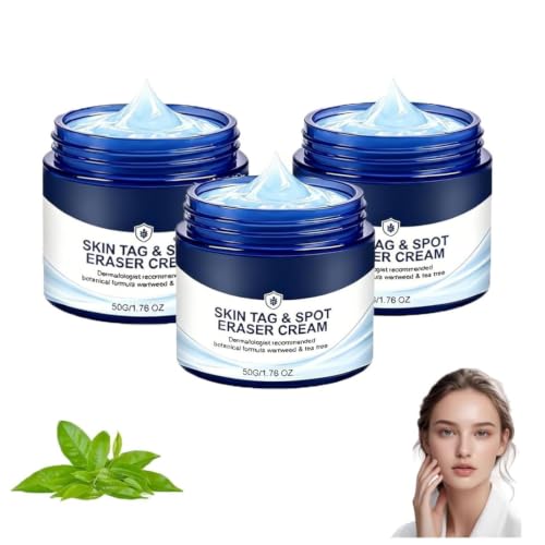Eliminador de verrugas cutáneas en crema para quitar manchas de la piel, pack de 3 piezas