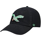 NFL Philadelphia Eagles Clean Up Adjustable Hat, One Size, Black