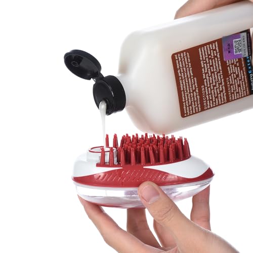 CHI Soap Dispensing Palm Brush for Dog Bathing, Grooming, Massage - image 8