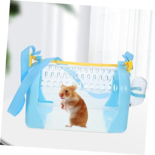 Toddmomy gaiola hamster casa hamster transportador hamster ao ar livre Transportadora hamster Casa t