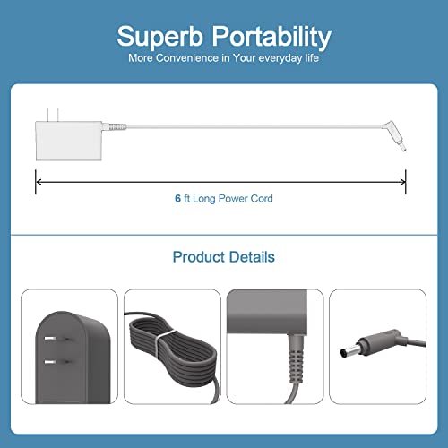 Replacement Charger For Dyson Charger - (Compatible With Cordless Vacuum V6 V7 V8) #TOP4