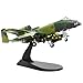 Hund und günstig Kaufen-NUOTIE 1/100 A-10 Attack Thunderbolt II (Warthog) Vorgefertigte Druckguss-Metall-Flugzeugmodellbausätze Replik Militär für Display-Sammlung oder Geschenk