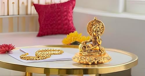 Image of Lavanaya Silver Brand: Gold Plated Laddu Gopal God Idol Statue - Premium Showpiece with Gift Box, Perfect for Wedding, Anniversary, Birthday, Housewarming, and Corporate Gifting