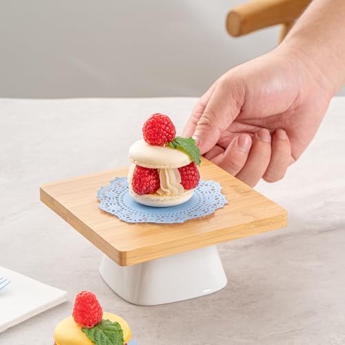 Napperons jetables bleu ciel de 10 cm pour éviter les taches sur vos présentoirs