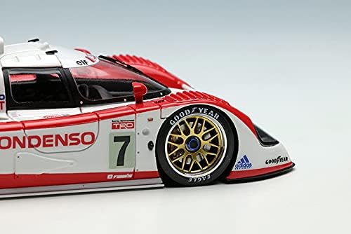 1/43 トヨタ TS010 トヨタ・チームトムス - NIPPONDENSO ルマン24時間 1992 No.7 【アロイレッドスポーツカーモデルダイキャストビークルアダルトコレクションオーナメント】 完