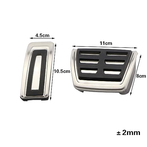 Pédale Skoda Kamiq pour trajets quotidiens confort des pieds couvre-pédale Scala LHD