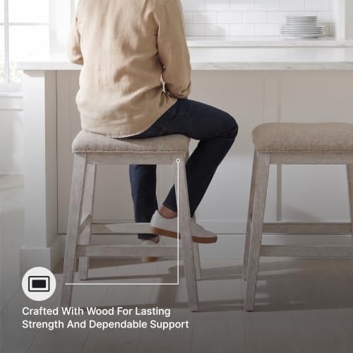 Signature Design by Ashley Skempton Counter Height Bar Stool, Set of 2 - image 3