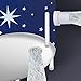 Sinbide Faltende Badewanne - SPA Erwachsenen Wanne Familienbad, 70 x 65 cm Plastikeimer Mit Isolationsbaumwoll (Stern Blau)