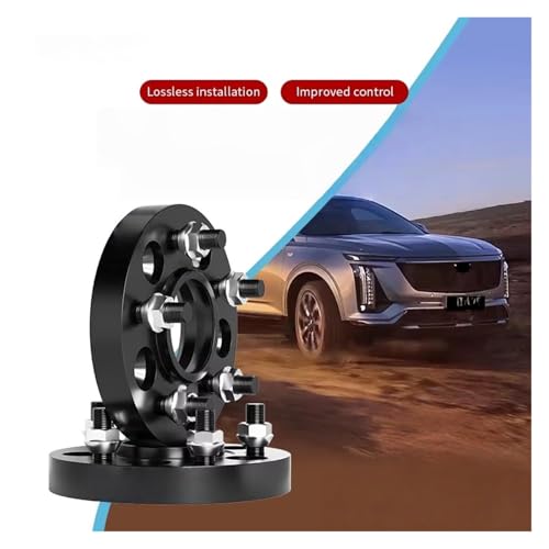Entretoises de roue pour roue forgée noire premium 15mm