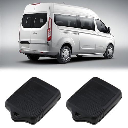 EMSea Pilot zdalnego sterowania kluczyk samochodowy 433 MHz, 3 przyciski, kompatybilny z Ford Transit MK6 2000-2006 i Connect Van 2002-2007, Maverick, czarny, 2 szt