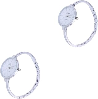 2 Pçs Relógios Femininos Relógios Femininos Moda Relógio De Quartzo Moda Feminina Relógios Feminino Relógio De Quartzo Relógios De Quartzo Popularidade Senhoras Mãos