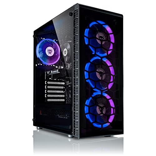 BEASTCOM Q3 | Essential Gaming PC | Intel i5-10400F 6X 4.30Ghz 12-Threads | AMD Radeon RX 550 2GB | 8GB RAM | 256GB SSD | HDMI | USB 3.1 | WLAN | Windows 11 Pro