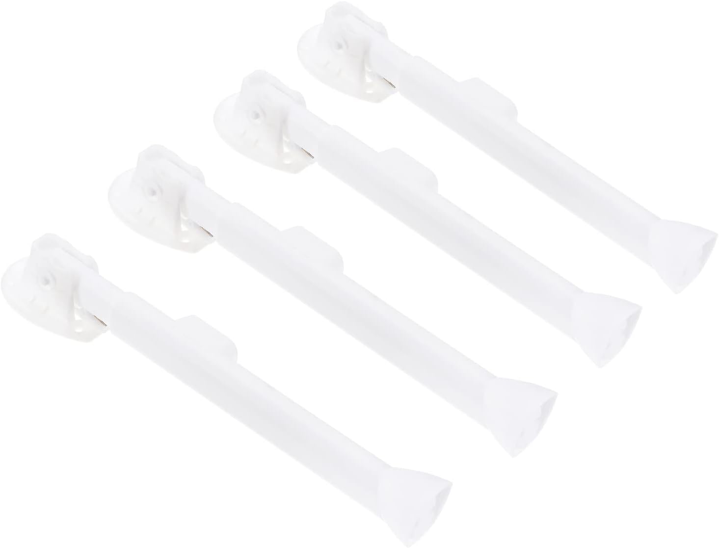 PATIKIL Folding Table Legs, 4 Pack Adjustable Length