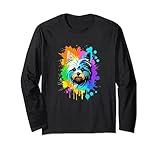 Photo Gallery carino splash art cani design dog yorkshire terrier maglia a manica Photo Gallery carino splash art cani design dog yorkshire terrier maglia a manica