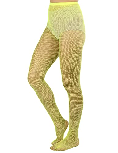 Image of Lastclream High Waisted Fishnet Tights for Women Sexy Fishnets Stockings Full Footed Fishnet Sheer Pantyhose Plus Size