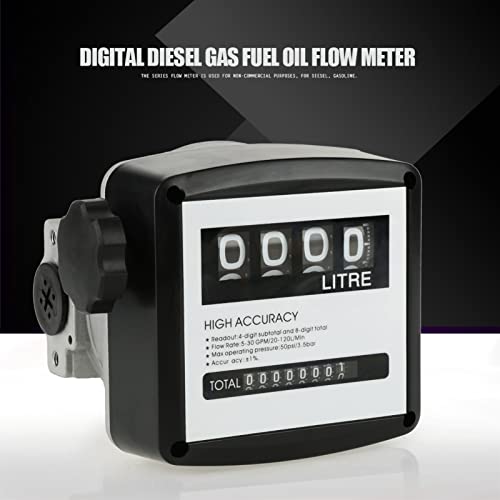 Compteur de carburant essence avec écran digital pour mesure de débit