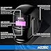 DEKOPRO Auto Darkening Solar Welding Helmet ARC TIG MIG Weld Welder Lens Grinding Mask New Black Design