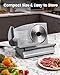 Pterying Meat Slicer Machine for Home - 200W Electric Food Slicer with 2 Removable 7.5