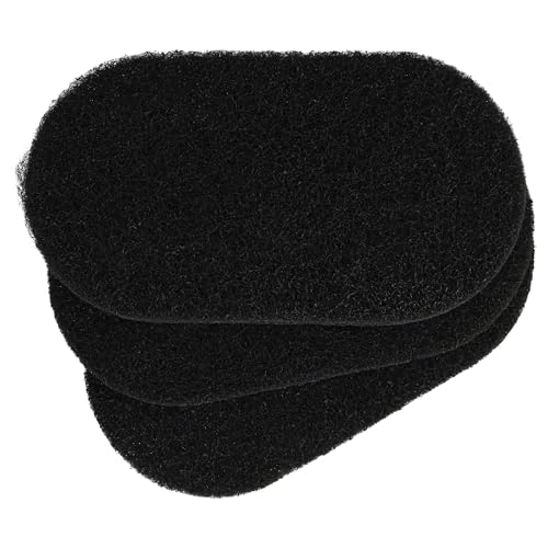 vhbw 3x Filtre à charbon actif compatible avec Seb FR4000, FR402, FR402100/12A, FR401, FR401900/12, Fryn Twist, Simply Invents Friteuse - 6,5 x 9,1 x 0,9 cm