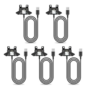 Sicimly (5pcs) TC72 USB Charger Cable for Zebra TC77 TC70 TC72 TC75 TC75X TC70X TC55 TC720L TC75EK TC75AH TC75GK TC700H TC700K TC77HL,CBL-TC7X-USB1-01;Scanner,Data Transferâ¦
