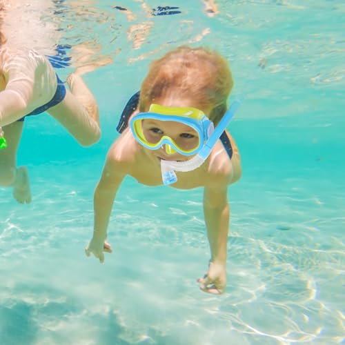 Juego de esnórquel para niños ideal para vacaciones de verano en la playa y buceo en piscina 4