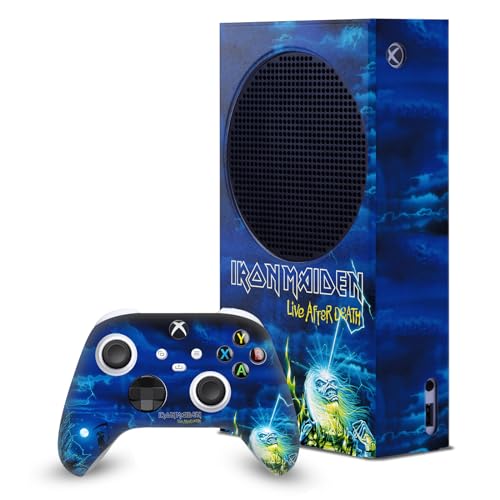Skin Xbox Series S Iron Maiden autocollant console et manette Live After Death