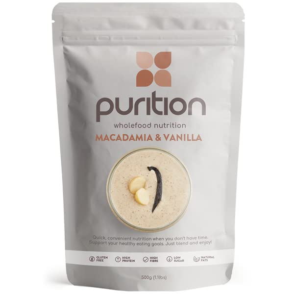 Purition Low Carb Macadamia & Vanilla Natural Gluten Free